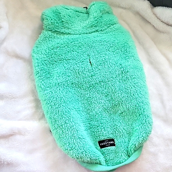 Fuzzyard Mint Green Dog Sweater size 4 - Picture 1 of 7